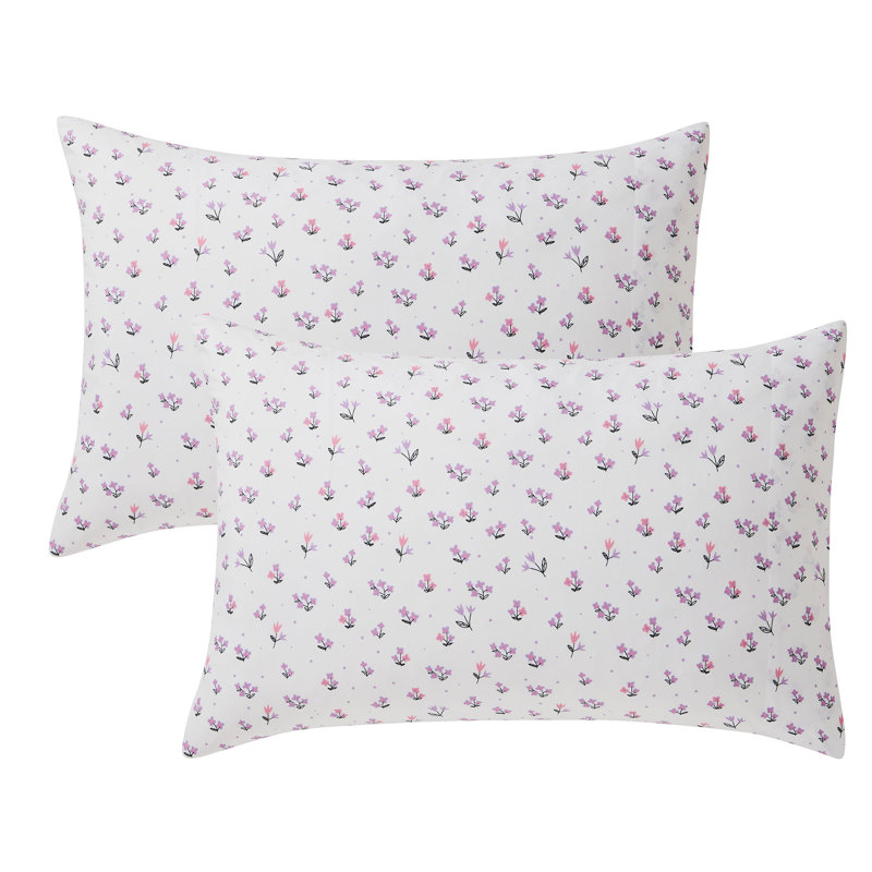 Hallmark Floral Garden Microfiber Bed Sheet Set, Full, Full / Double