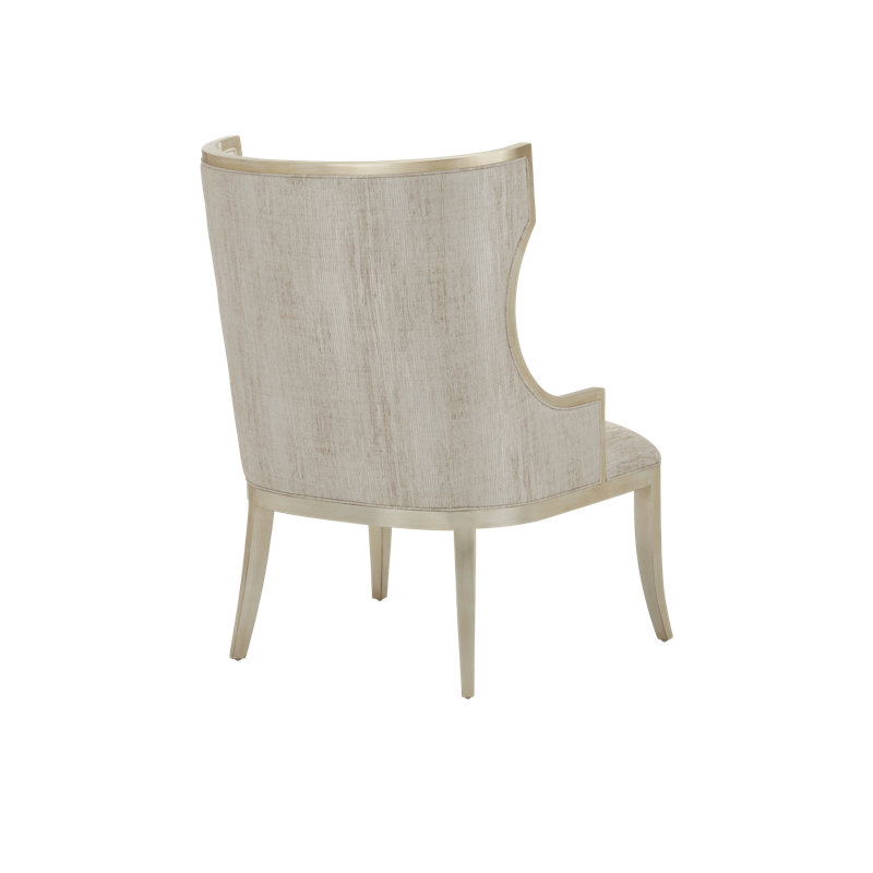 Garson Linen Wingback Chair