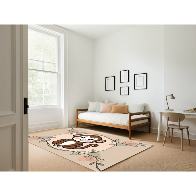 Tapis pour enfants East Urban Home, Rectangulaire 2 pi x 3 pi