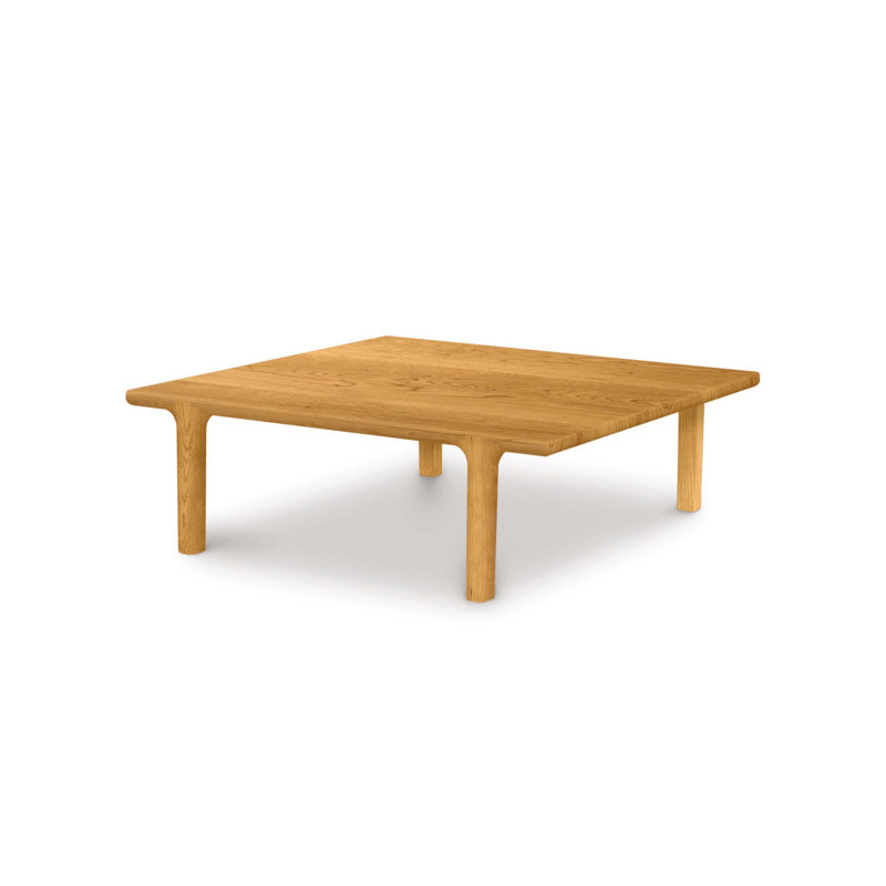 Sierra Seating and Occasionals Square Coffee Table, 14" H x 42" L x 42" W, Smoke Cherry