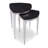 Reuleaux Solid Wood Top Nesting Tables