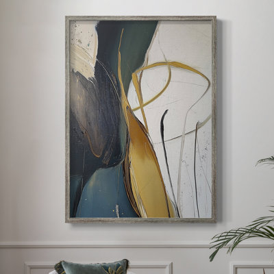 ABSTRACT Series DCXXI Framed Print - Solid Wood