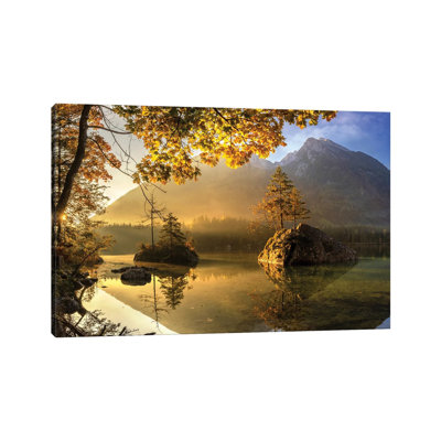 Lake Hintersee by Keller - Wrapped Canvas Print