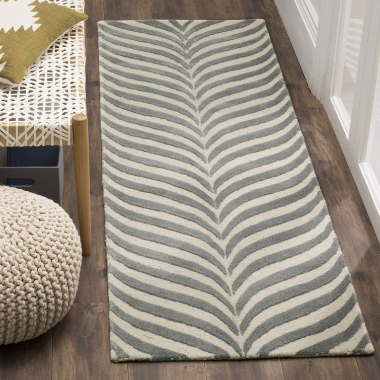 Zandbergen Hand Tufted Wool Striped Rug
