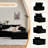 Boneless 108" W Reversible Modular Sectional with No Assembly Required-1103021067