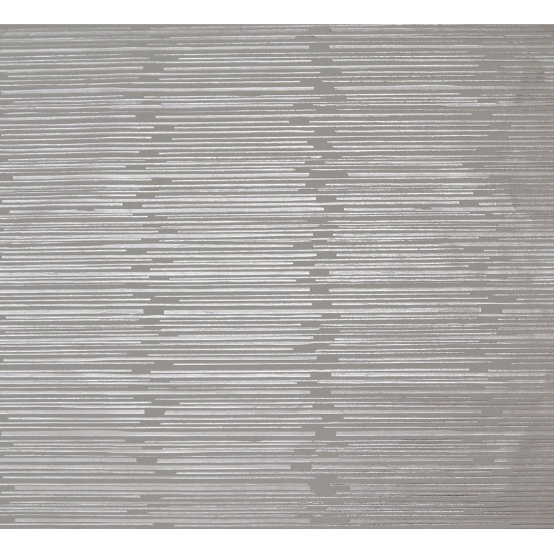 Rouleau de papier peint L 27 pi x l 27 po Boudin, Argent métallique