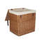 Wicker Laundry Hamper Basket with Lining-2133665392-2133665398