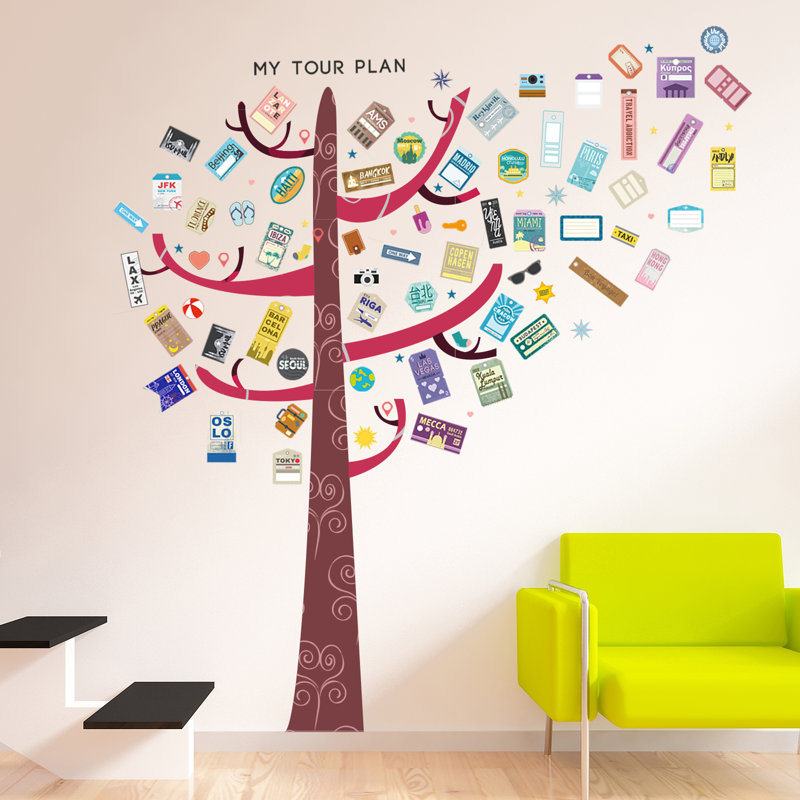 Non-Wall Damaging Wall Decal