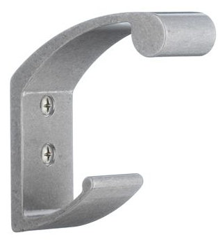 Crochet beslagsboden, Aluminium brossé