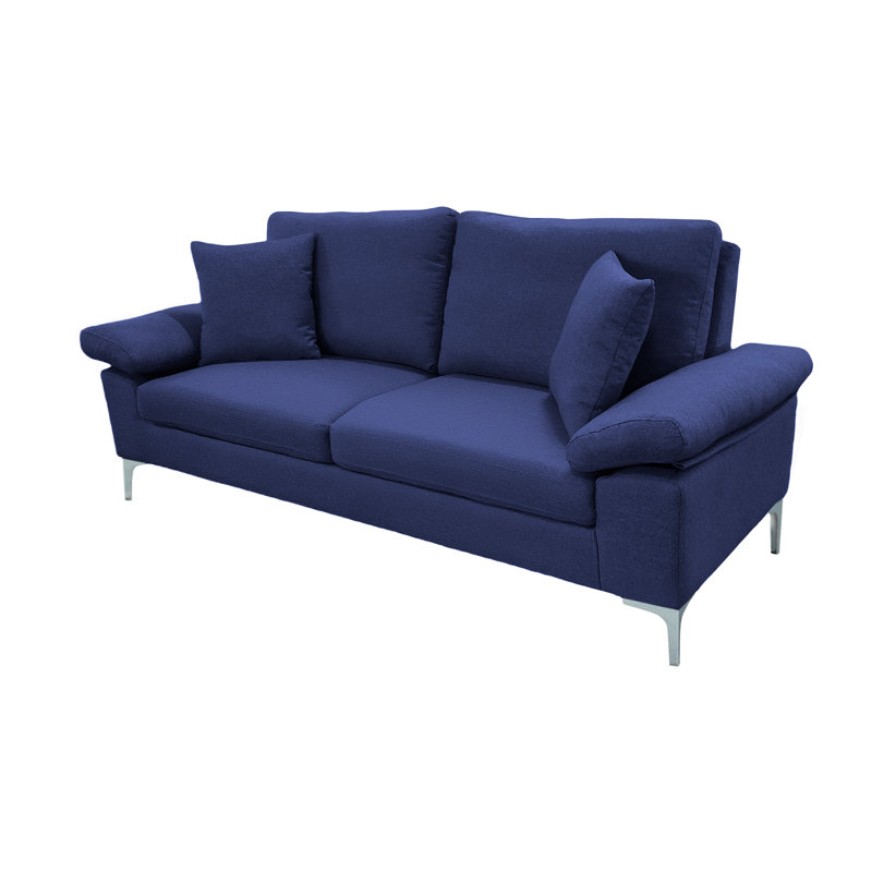 Deeshawn 3 Seater sofa, Blue