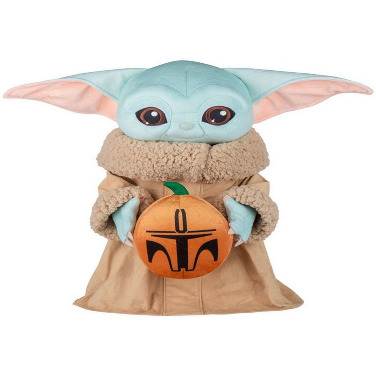 Star Wars Mandalorian Grogu Baby Yoda Trick or Treat Dish/Hand Towel 2-Pack  New