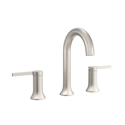 Widespread 2-handle Bathroom Faucet with Drain Assembly