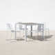 Avers Square 4 - Person Outdoor Dining Set