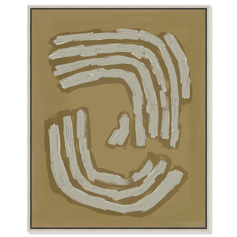 From Above Print by Oliver Gal, 31"H x 37"W, Silver Floater Frame