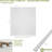 Adjustable PVC Slat Wall Panel Kit-87892077