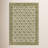 Anders Traditional Floral Wool and Nylon Green Area Rug-112845037