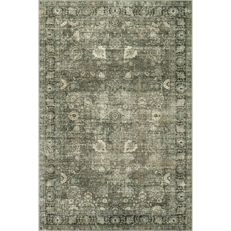 Tapis rétro Hassell Bayberry, Rectangle 9 pi x 12 pi
