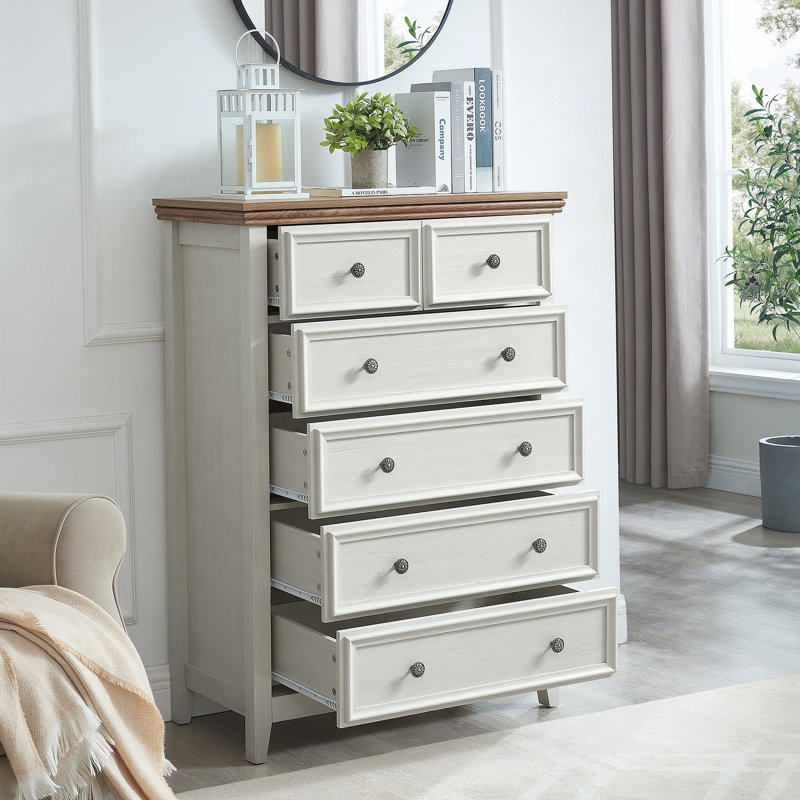 Commode moderne à 6 tiroirs, commode à tiroirs et rangement pour vêtements