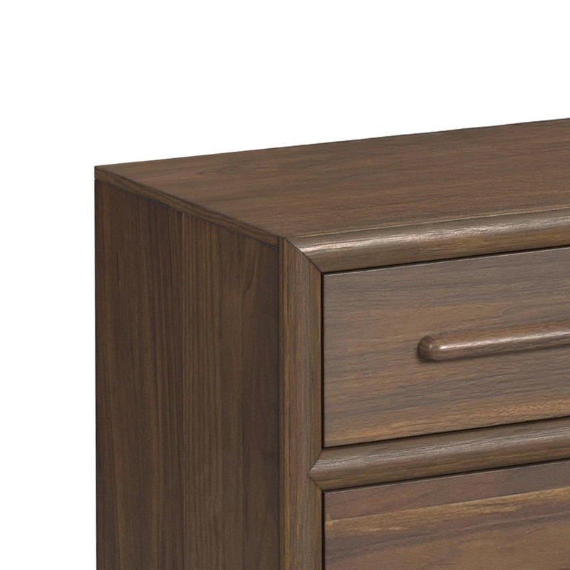 Commode Humnoke avec DEL en brun