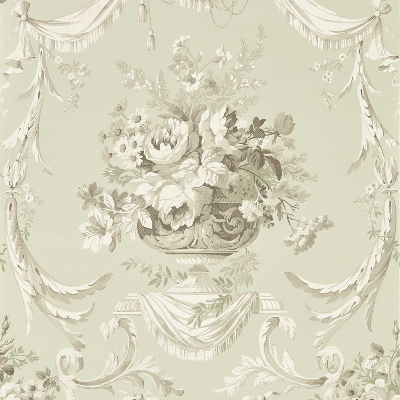 Giles Deacon Andromeda's Cup Wallpaper, Celadon