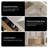 72" Double Natural Oak Bathroom Vanity Free Standing Vanities with Gloss White Resin Stone Top,2 Drawers 4 Doors Modern-331377376