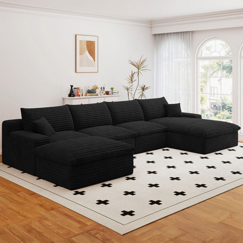Canapé modulaire Boneless 135,9 po Cloud
