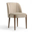 Fauteuils d'appoint avec assise large de 52 cm (20,5 po), revêtement en chenille et pieds en bois massif-866029358