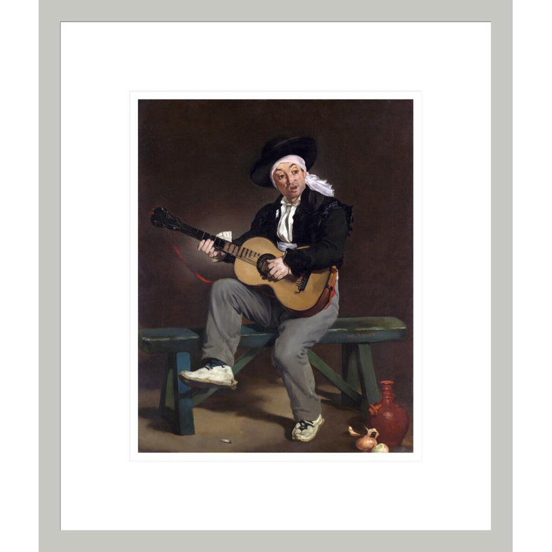 The The Singer espagnol par impression giclée encadrée, 16,03 po H x 13,75 po L