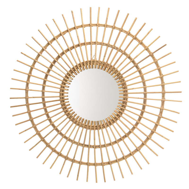Alisyn Rattan Flat Mirror