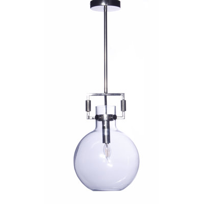 Luminaire sphère suspendu 1 lumières simple Nerstrand