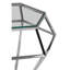Redd Glass Top Frame End Table-40290560