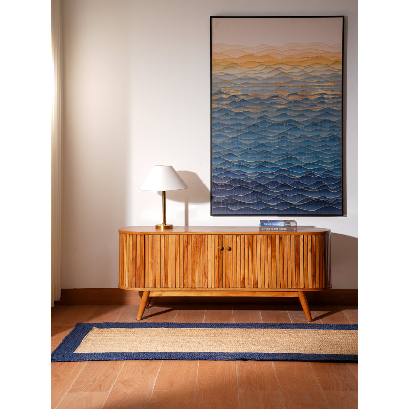 Tapis en jute tissé à la main Wiedman, Rectangulaire 8 pi x 10 pi