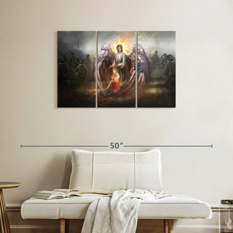 Leisha The Angel, 24" H x 38" W