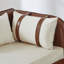 Chaise longue de rangement avec coussins moelleux
