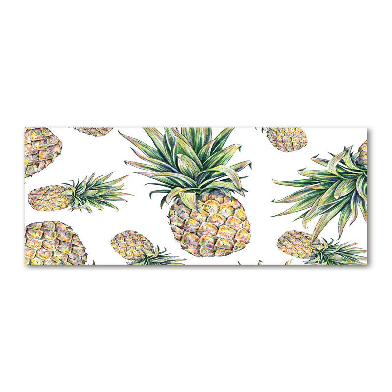 Pineapples - Wrapped Canvas Print