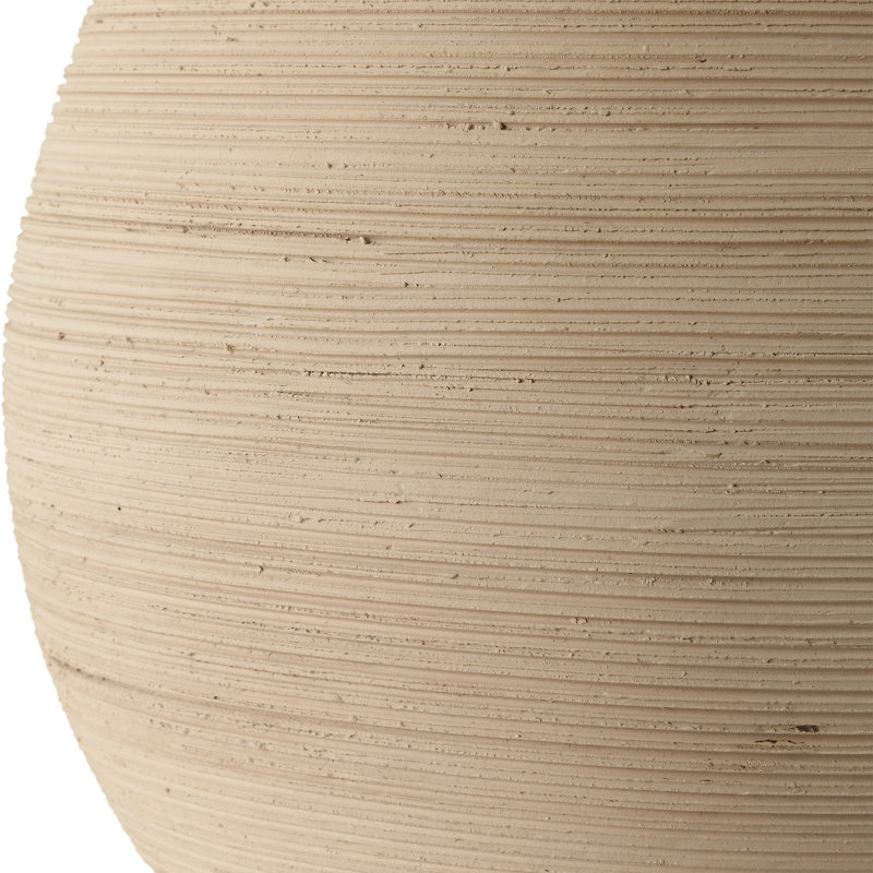 Lampe de table en argile cuite Urska