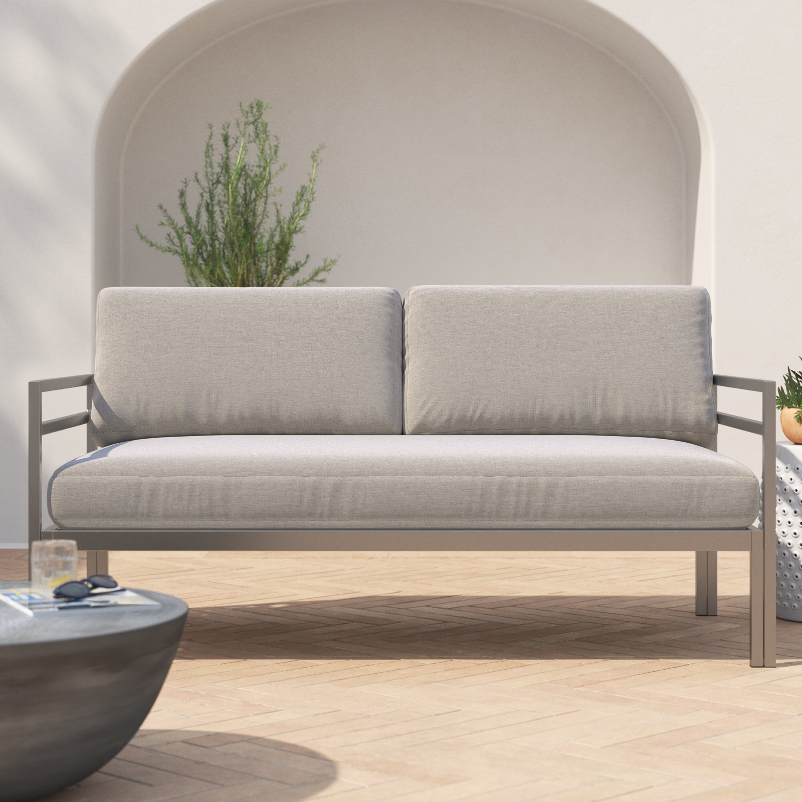 Nixon 65" Patio Loveseat