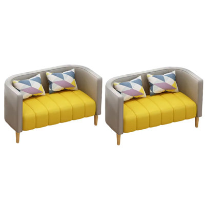 Banc rembourré en similicuir