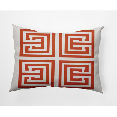 Nantucket Geometric Reversible Throw Pillow