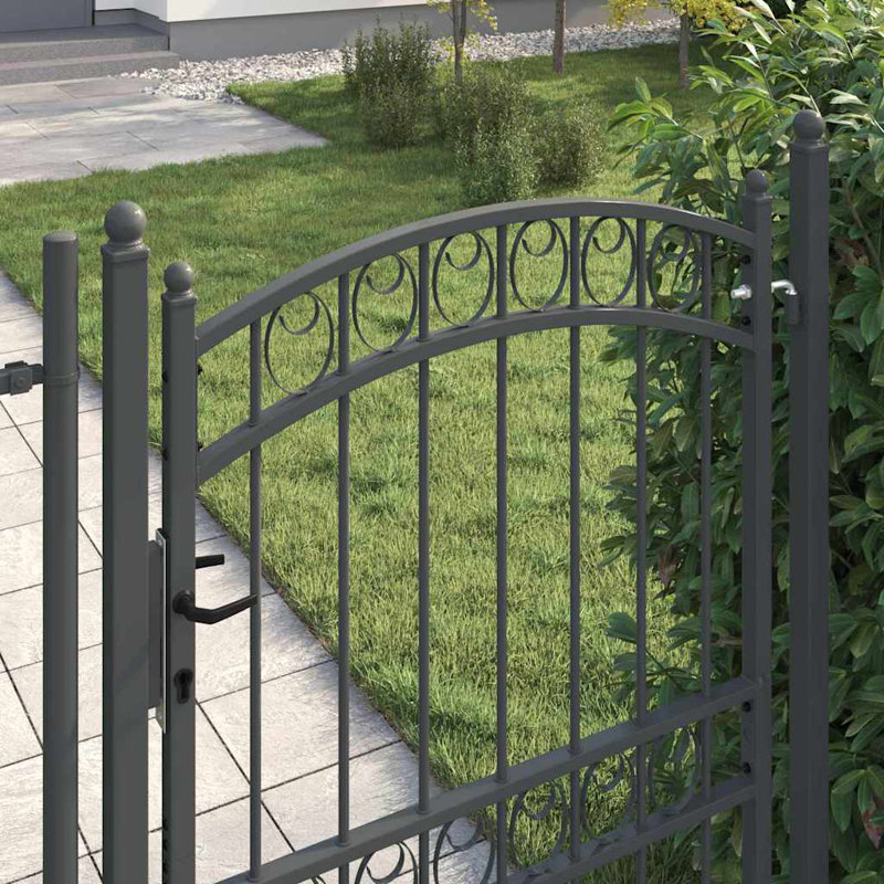 104 cm W Steel Gate Fencing, 195cm H x 104cm W
