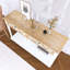 Console polyvalente avec plusieurs options de rangement pour rehausser la décoration intérieure