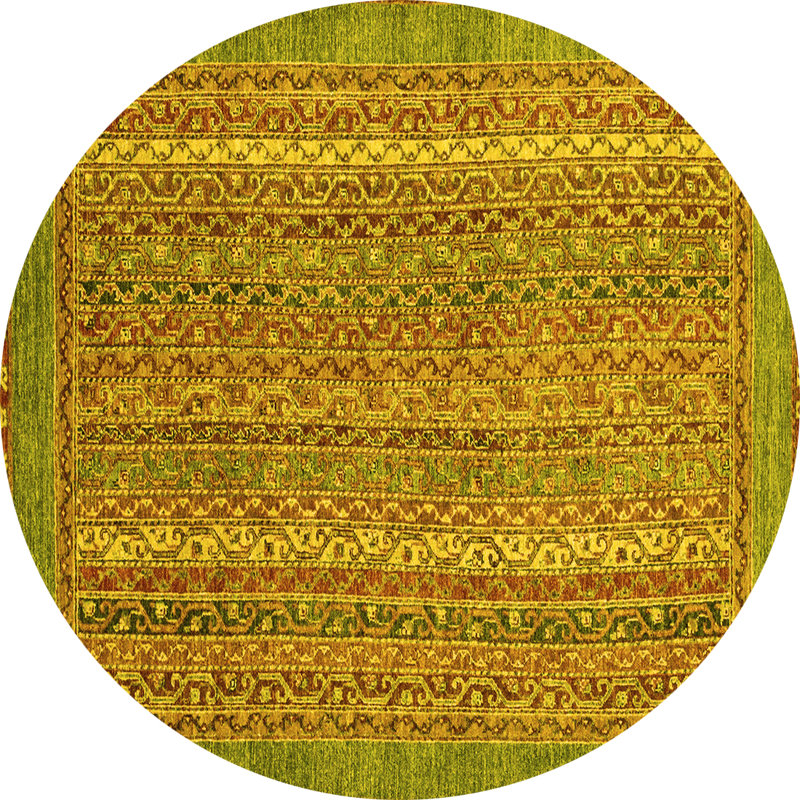 Abstract Indoor Rug, Round 4'
