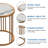 Makram Nesting Coffee Table