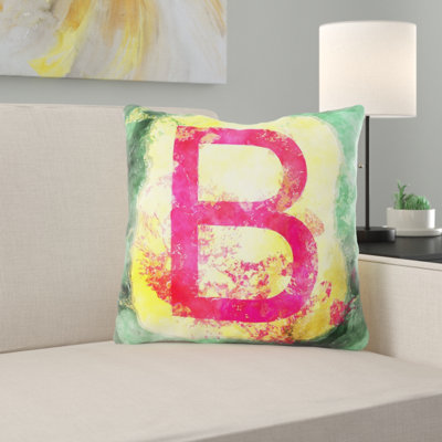 Ogema Lettering Throw Pillow