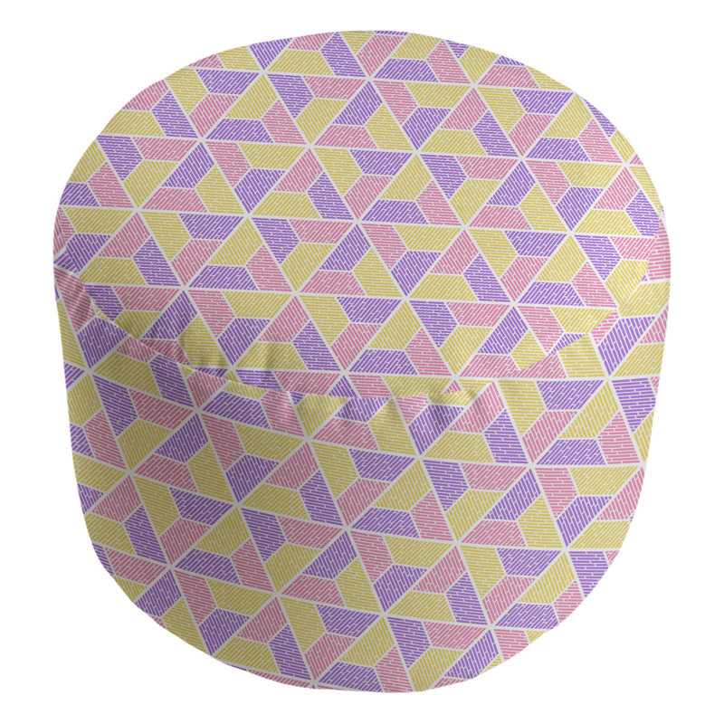 Repose-pieds Avicia, Violet / rose