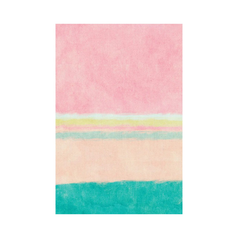 Rectangle Beach Blocks Of Color I by SD Graphics Studio - No Frame Gallery-Wrapped Canvas Giclée on Canvas