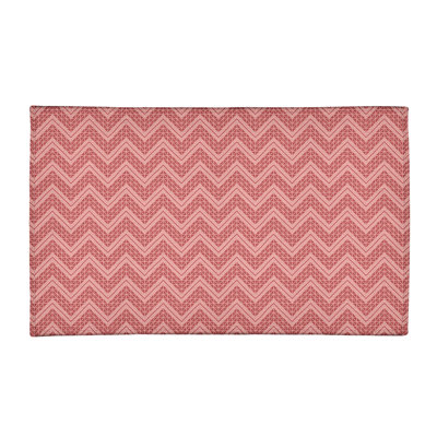Chenille Chevron Indoor Rug