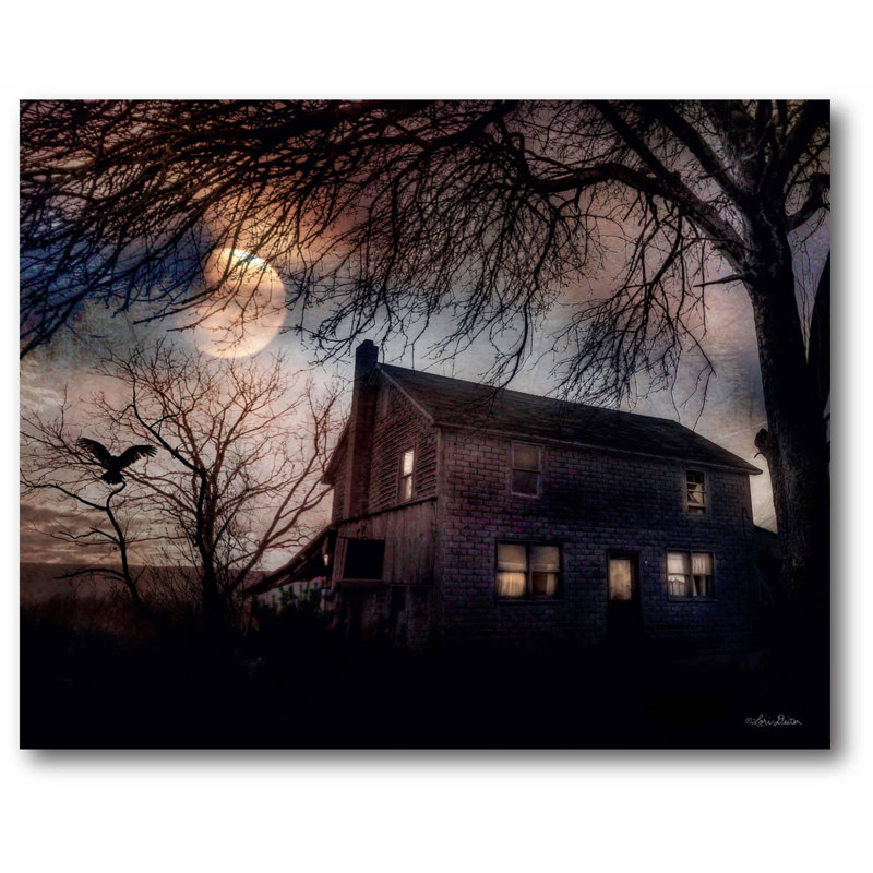 « moon lueur », impression sur toile