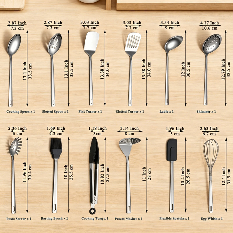 Skyicei L 26 Utensil Set