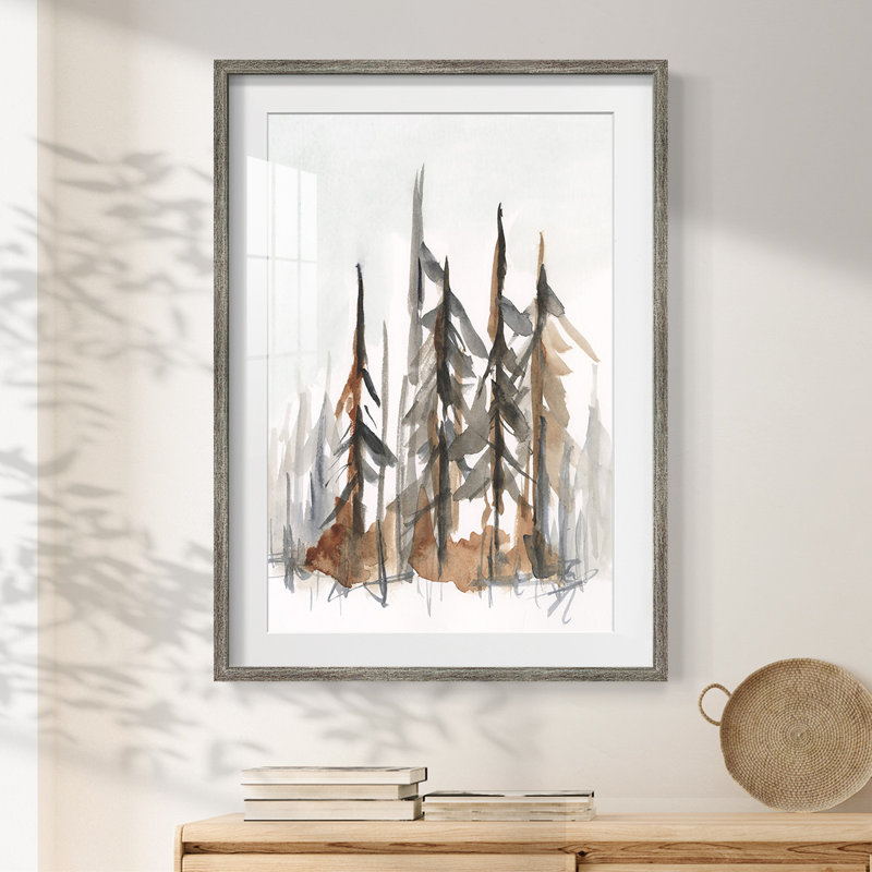 Toile tendue embellie bord de mer I - galerie, Vieilli, H 28,5 po x l 20,5 po